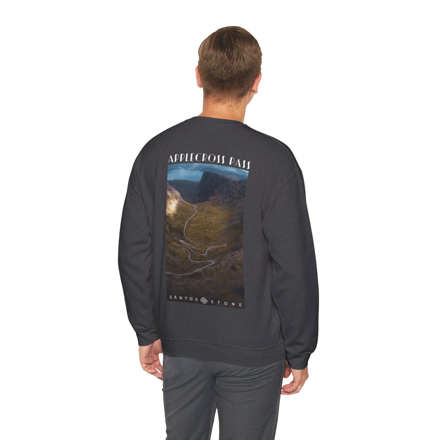 Crewneck Jumper 'Applecross Pass' | SANTOS&STONE