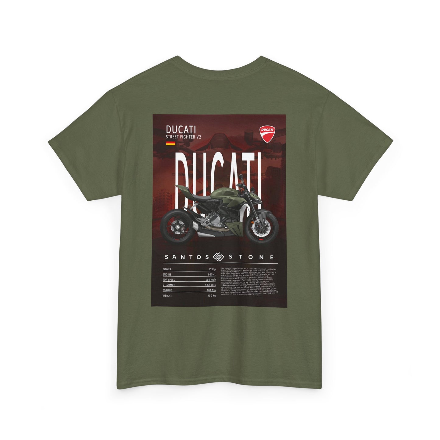 Ducati Custom Tee | SANTOS&STONE