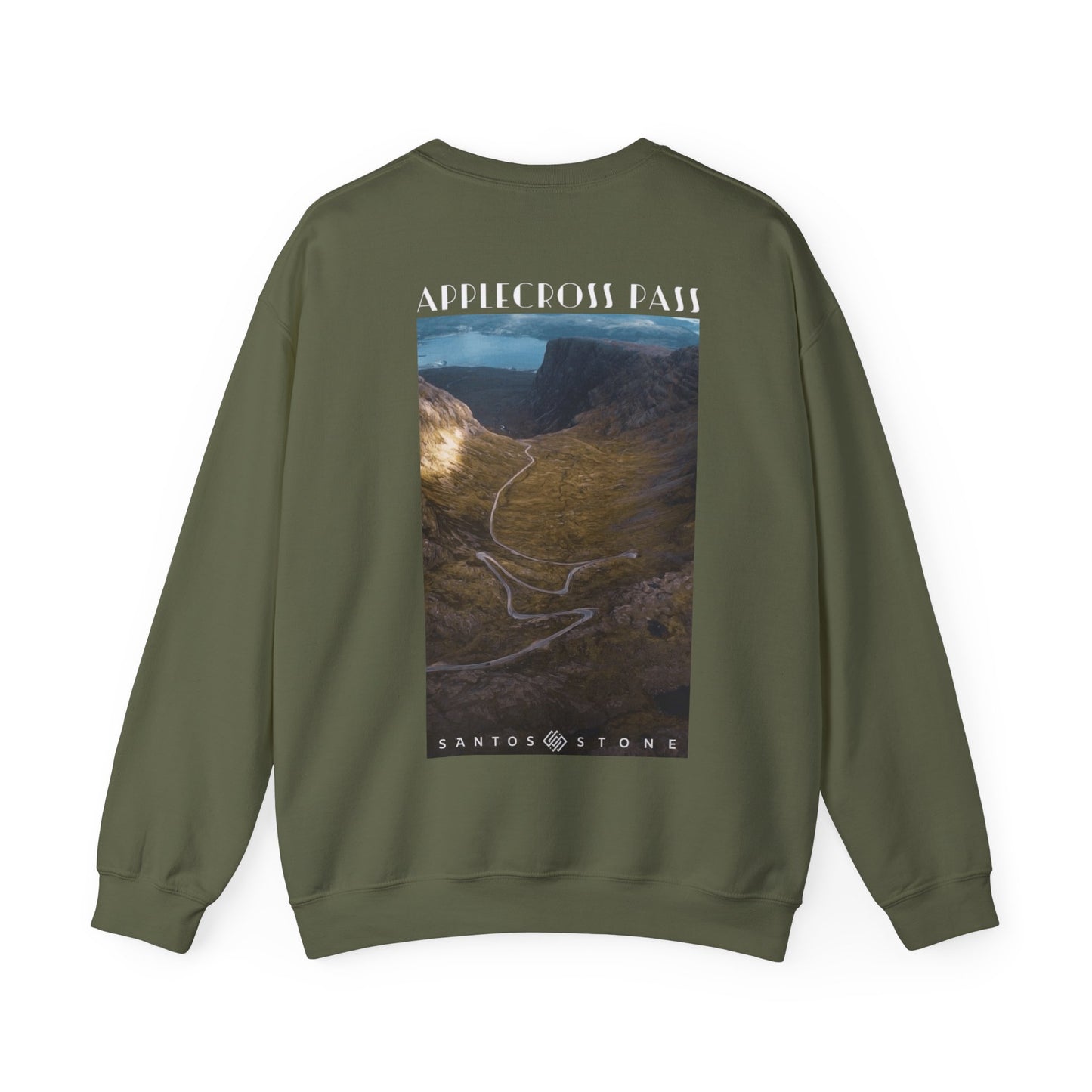 Crewneck Jumper 'Applecross Pass' | SANTOS&STONE