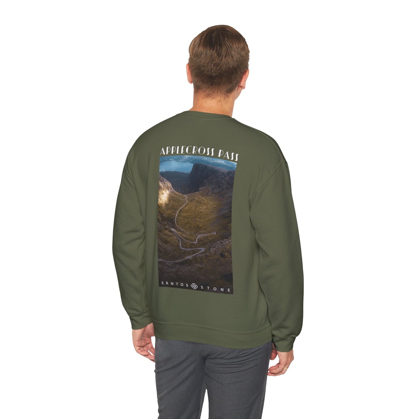 Crewneck Jumper 'Applecross Pass' | SANTOS&STONE