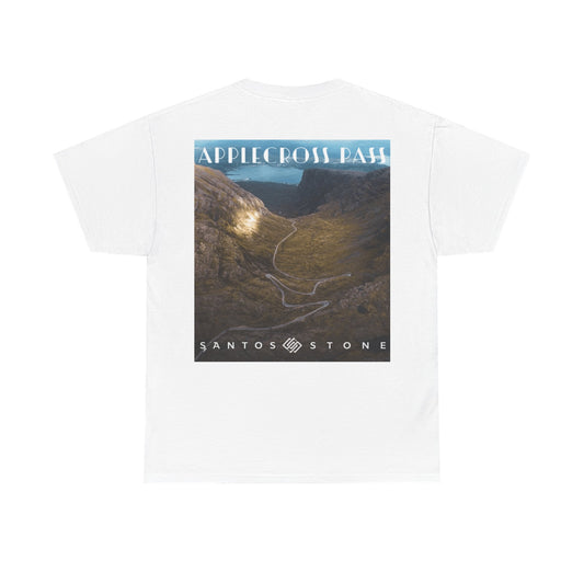'Applecross Pass' Heavy Cotton Tee | SANTOS&STONE